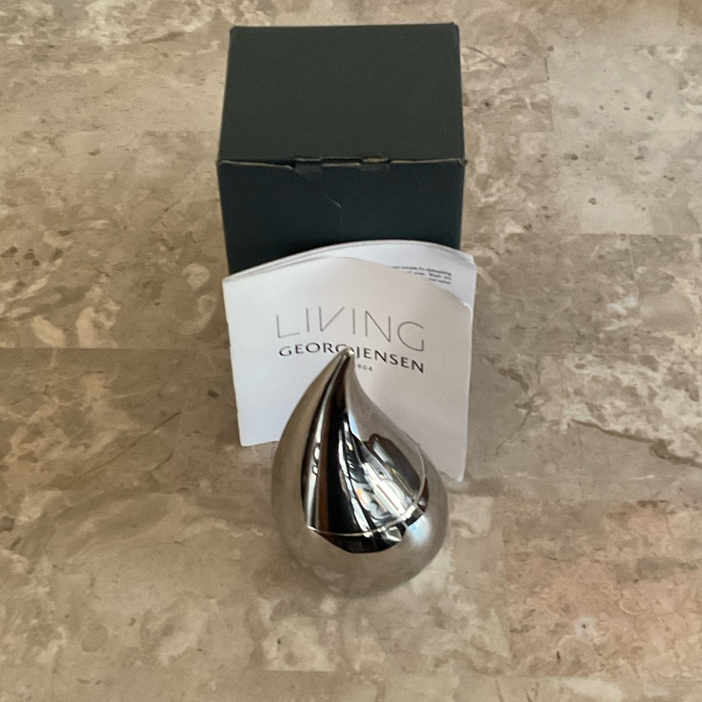 Georg Jensen Shiny Stainless Steel Soy Sauce Jug